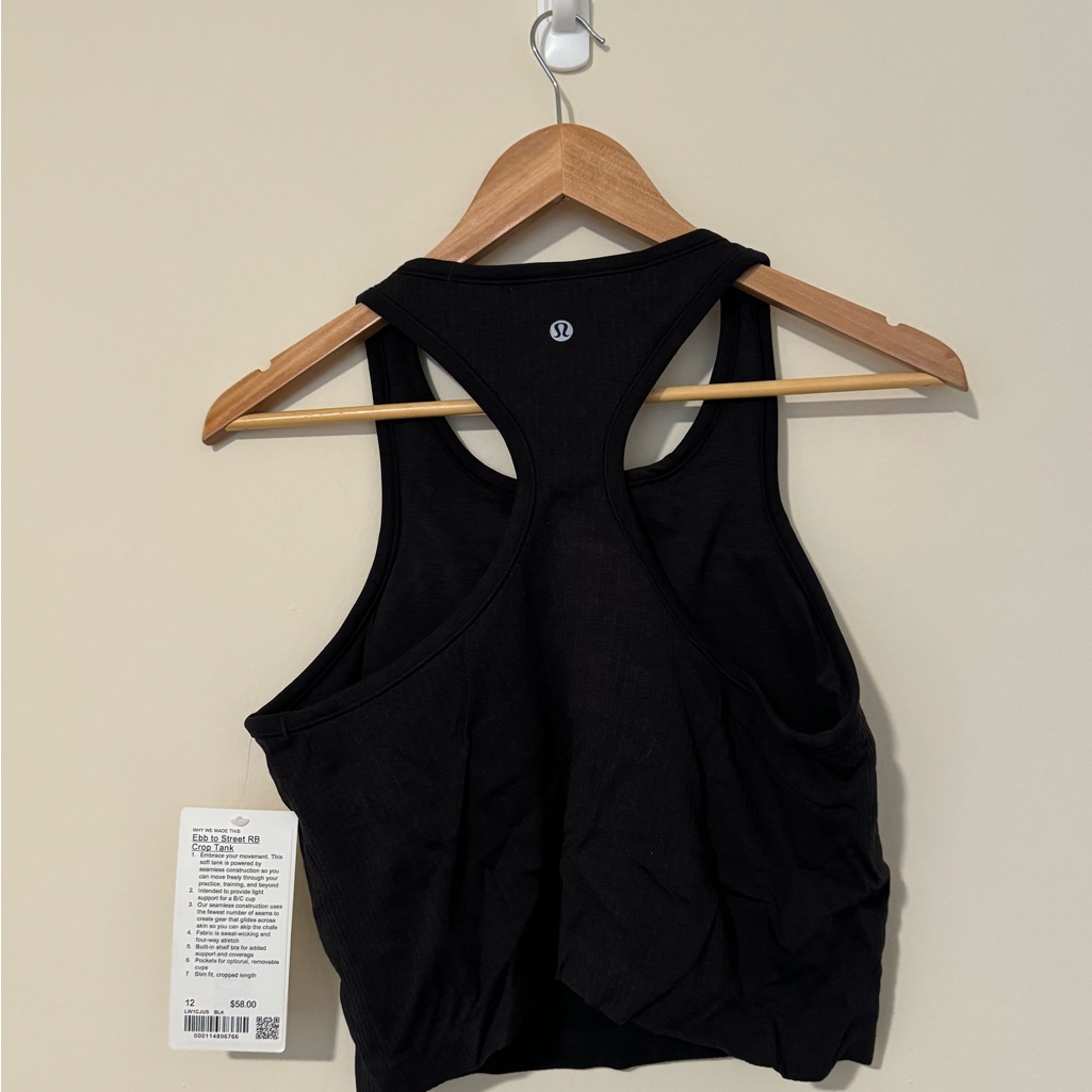 Ebb To Street Lululemon Street Crop Tank Brand New With Tags